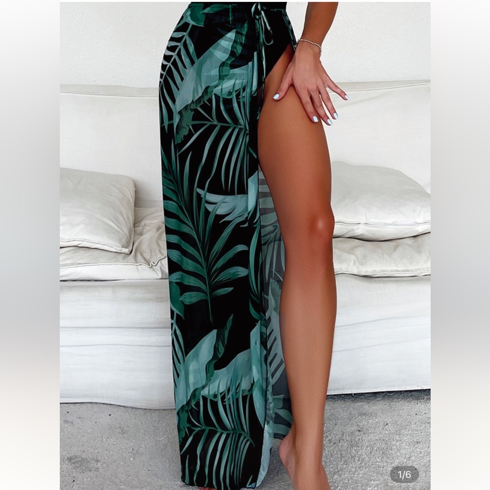 Swim skirt cover up